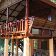Отель Jungle House at Siboya Bungalows балкон