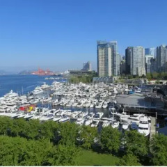 Отель The Westin Bayshore Vancouver Канада, Ванкувер - отзывы, цены и фото номеров - забронировать отель The Westin Bayshore Vancouver онлайн пляж фото 2