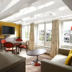 Отель Krasnapolsky Apartments Нидерланды, Амстердам - 4 отзыва об отеле, цены и фото номеров - забронировать отель Krasnapolsky Apartments онлайн комната для гостей фото 6