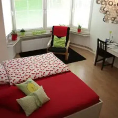 Апартаменты Apartment Bett am Rhein комната для гостей