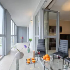 Отель City Aparthotel Wola балкон