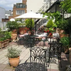 Отель Roof Garden Rooms Лондон питание фото 2
