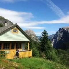 Отель Stalheim Fjord og Fjellhytter балкон
