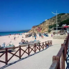 Hotel Residencial Salema пляж
