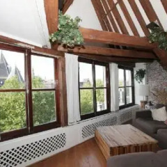 Отель Nieuwmarkt Penthouse Нидерланды, Амстердам - отзывы, цены и фото номеров - забронировать отель Nieuwmarkt Penthouse онлайн комната для гостей фото 5