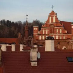 Отель Writers Apartment Литва, Вильнюс - 2 отзыва об отеле, цены и фото номеров - забронировать отель Writers Apartment онлайн балкон