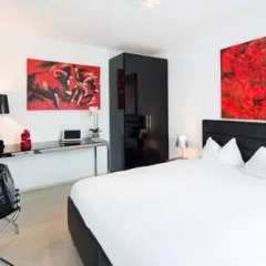 Апартаменты Business Y Holiday Apartments Zürich Цюрих комната для гостей фото 5