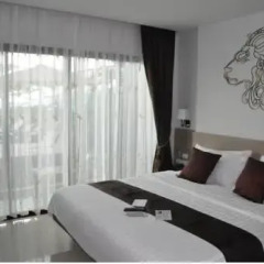 Апартаменты Zodiac Seaview@Patong Apartment Service комната для гостей фото 3
