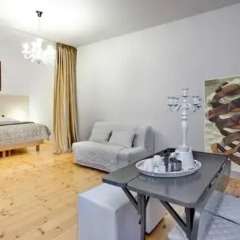 Апартаменты Aris Apartment in Prenzlauer Berg комната для гостей фото 3