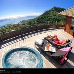 Отель Legends Resort Moorea Французская Полинезия, Муреа - отзывы, цены и фото номеров - забронировать отель Legends Resort Moorea онлайн бассейн фото 2