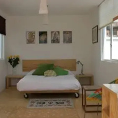 Апартаменты Sunflower Apartment near Coyoacan District Мехико комната для гостей фото 3