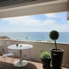 Отель Amazing Praia Da Rocha Seaview Португалия, Портимао - отзывы, цены и фото номеров - забронировать отель Amazing Praia Da Rocha Seaview онлайн балкон