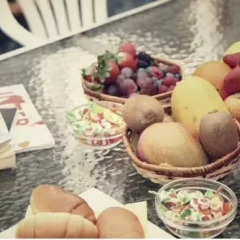 Отель Casa dos Frutos Divinos питание