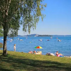 Отель Camping Villaggio Isolino Италия, Вербания - отзывы, цены и фото номеров - забронировать отель Camping Villaggio Isolino онлайн приотельная территория фото 2