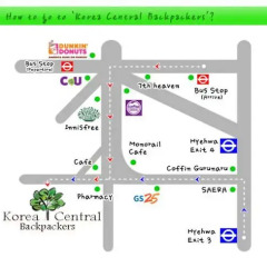 Отель Korea Central Backpackers Южная Корея, Сеул - отзывы, цены и фото номеров - забронировать отель Korea Central Backpackers онлайн городской автобус