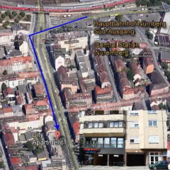 Отель City Apartment am Hauptbahnhof Германия, Нюрнберг - отзывы, цены и фото номеров - забронировать отель City Apartment am Hauptbahnhof онлайн спортивное сооружение