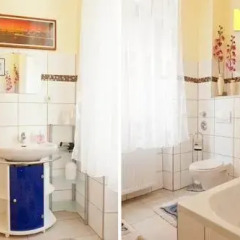 Отель City Apartment in Nurnberg Германия, Нюрнберг - отзывы, цены и фото номеров - забронировать отель City Apartment in Nurnberg онлайн ванная фото 2