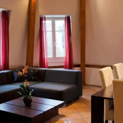 Отель Seestrasse Apartments Drei Koenige Швейцария, Цюрих - 1 отзыв об отеле, цены и фото номеров - забронировать отель Seestrasse Apartments Drei Koenige онлайн интерьер отеля