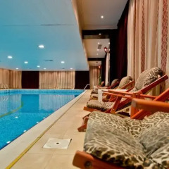 Отель GRAND MONASTERY Hotel Apartments Болгария, Пампорово - отзывы, цены и фото номеров - забронировать отель GRAND MONASTERY Hotel Apartments онлайн бассейн фото 2