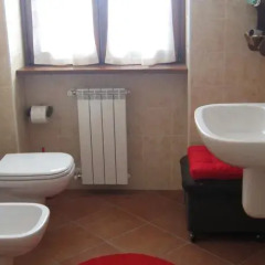 Отель Cascina Salazzara Маджента ванная