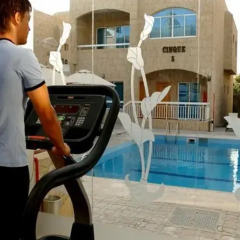 Отель Verona Resort ОАЭ, Шарджа - 5 отзывов об отеле, цены и фото номеров - забронировать отель Verona Resort онлайн фитнесс-зал