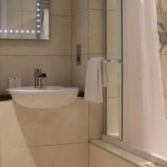 Отель Crooklands Hotel Великобритания, Мильнторп - отзывы, цены и фото номеров - забронировать отель Crooklands Hotel онлайн ванная