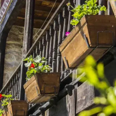 Отель Casa Del Tesoro Кангас-де-Онис балкон