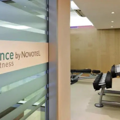 Отель Novotel Zurich City West фитнесс-зал фото 4