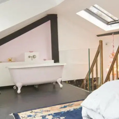 Отель Studios Paris Bed & Breakfast Le Jardin de Montmartre Париж комната для гостей фото 5