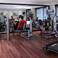 Отель Courtyard by Marriott Zurich North Швейцария, Цюрих - отзывы, цены и фото номеров - забронировать отель Courtyard by Marriott Zurich North онлайн фитнесс-зал фото 2