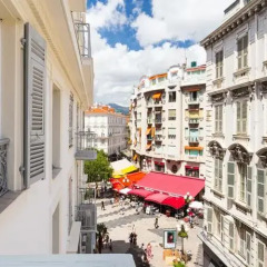 Апартаменты Studio hyper-centre Rue Paradis балкон