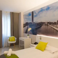 Отель Bilbao City Rooms балкон