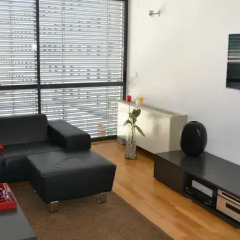 Апартаменты Expo Apartment комната для гостей фото 5