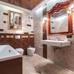 Апартаменты Gefta Apartment ванная