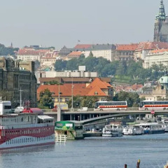 Отель Botel Albatros Чехия, Прага - - забронировать отель Botel Albatros, цены и фото номеров балкон