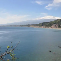 Отель Taormina Mare Appartamento 300 Metri dal Mare Джардини Наксос приотельная территория