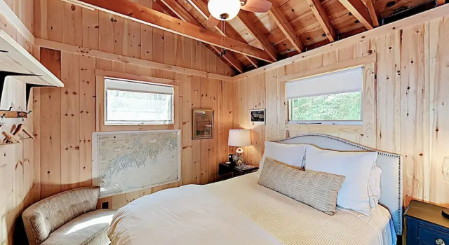 180 King Phillips Cabin, Забронировать Дом для отпуска Коттеджи Мэна, Коттедж