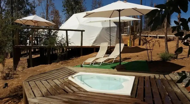 Grado8punto8 Glamping Valle de Los Artistas, Book Campingplads Lolol O'Higgins