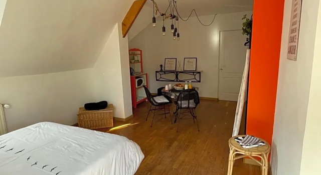 Belle Chambre Double Tout Bonnement Bien, Rezervovat Hotel Hotely v Putot-en-Auge s parkováním, Parkování