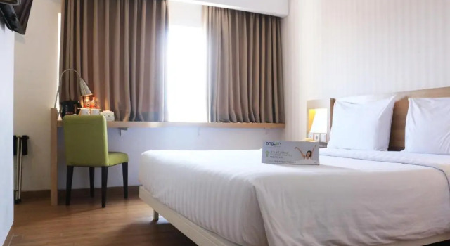 Habitación doble De lujo Whiz Prime Hotel Basuki Rahmat Malang