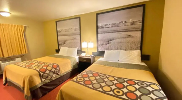 Номер Deluxe Super 8 by Wyndham Eau Claire WI