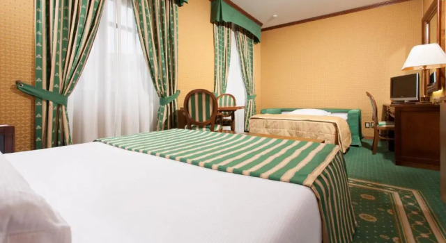 Трёхместный номер Deluxe Grand Hotel Trento