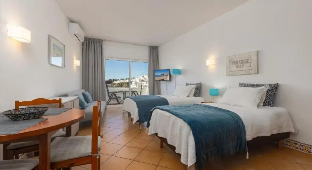Студия с балконом Apartamentos Pescadores