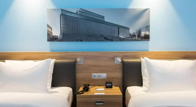 Двухместный номер Hampton By Hilton Lublin