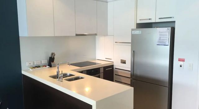 Апартаменты Standard с 2 комнатами с балконом и с видом на город Cairns Private Apartments