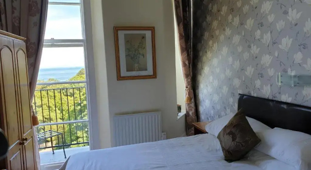 Standard dublă cameră cu balcon și cu vedere la mare The Collingdale Guest House