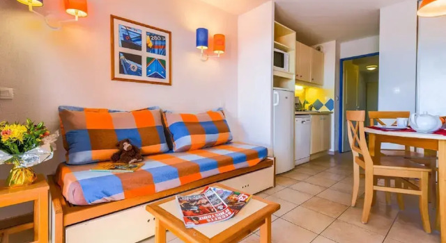 Comfortable Apartment With Dishwasher 2 km Away From the sea, Rezerwuj Apartament Le Barcares Corbières