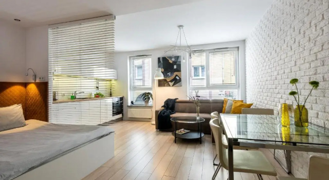 Студия apartamenty-wroc Golden House