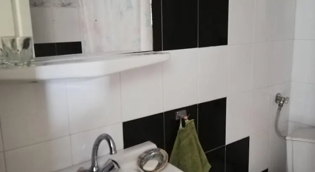 Семейные апартаменты с 2 комнатами с видом на море Hanioti Apartment