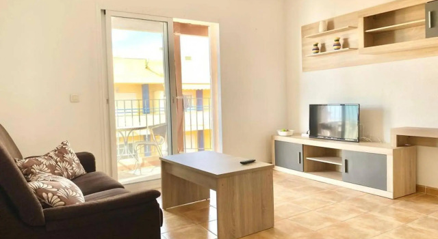 Spacious apartment in Villaricos with sea view